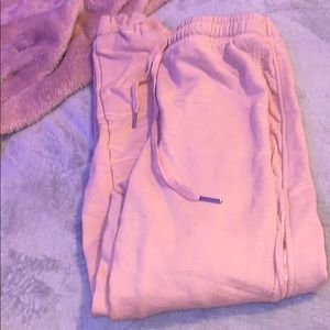 pink fashion nova joggers